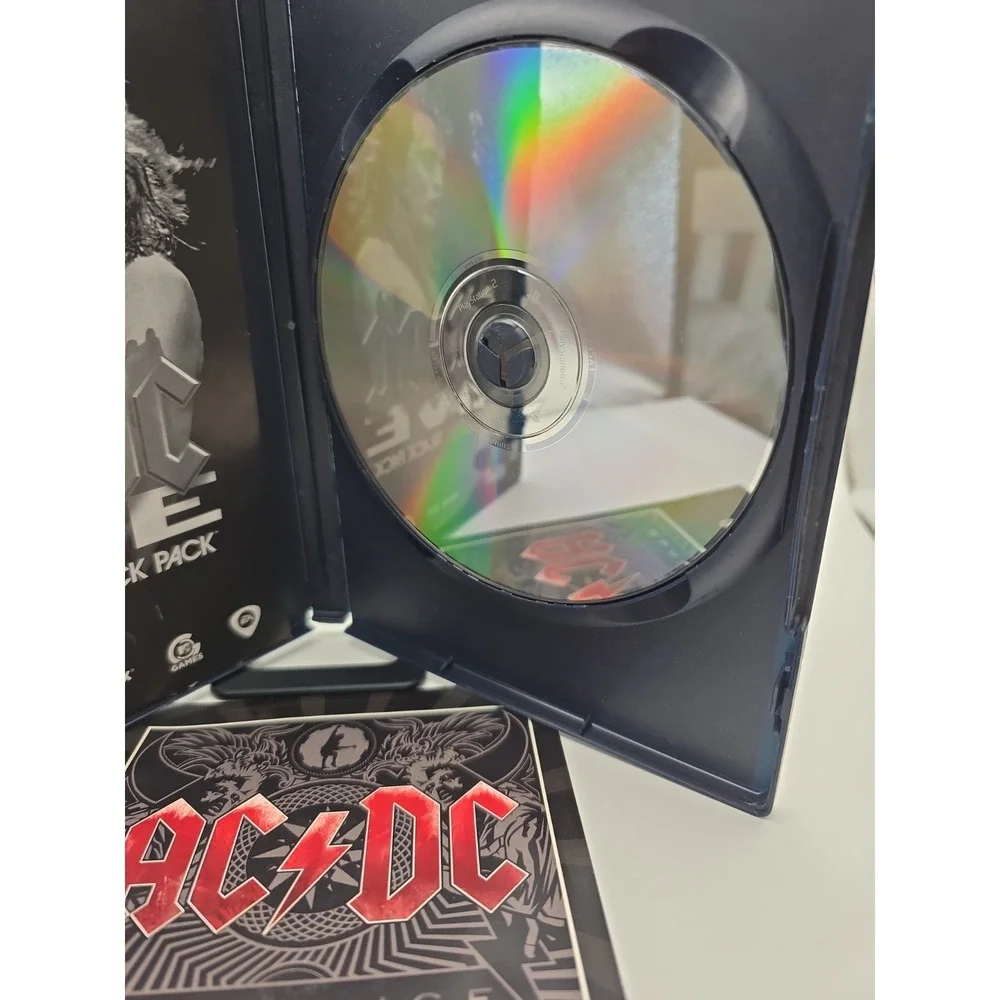 AC/DC Live Rock Band Track Pack (PS2 Playstation 2) W/ Manual